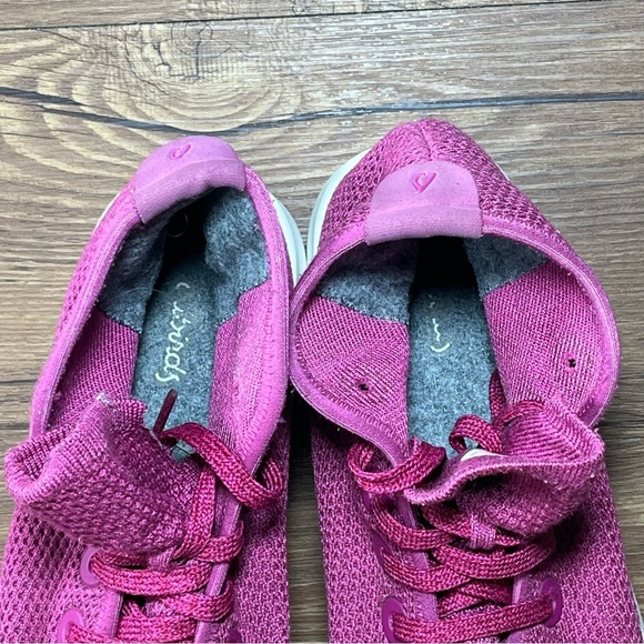 Allbirds Tree Toppers Pink High Top Sneakers Women’s Size 9 Lace Up Shoes - Picture 10 of 11